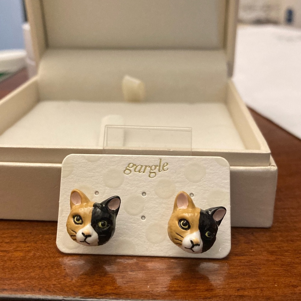 🐱 Cat earrings from Japan 🇯🇵